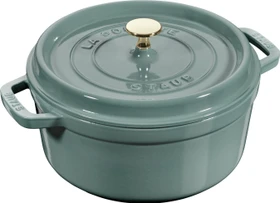 Zwilling Staub Cocotte Schmortopf rund 20cm 2.2l eukalyptus