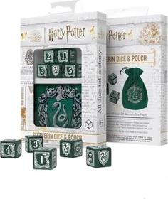 Q-Workshop Harry Potter Slytherin Dice & Pouch