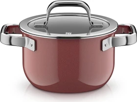 WMF Fusiontec Mineral Pro Kochtopf 16cm rose quartz