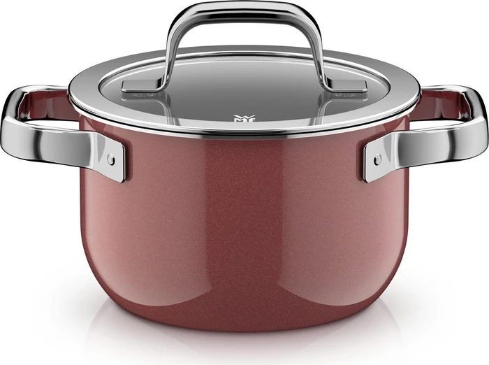 WMF Fusiontec Mineral Pro Kochtopf-Set rose quartz, 4-tlg.