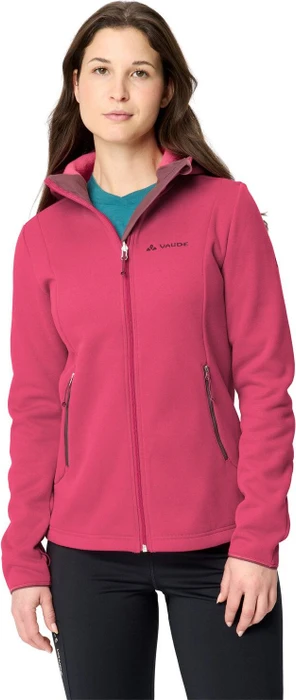 Vaude Idris Fleece Hoodie Funktionsjacke hibiscus pink (Damen)