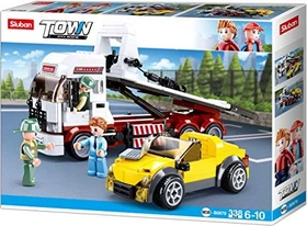 Sluban Town City Scene Truck