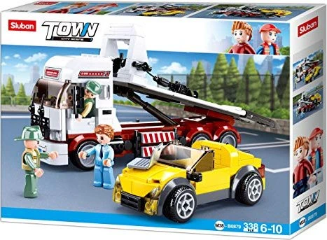Sluban Town City Scene Truck