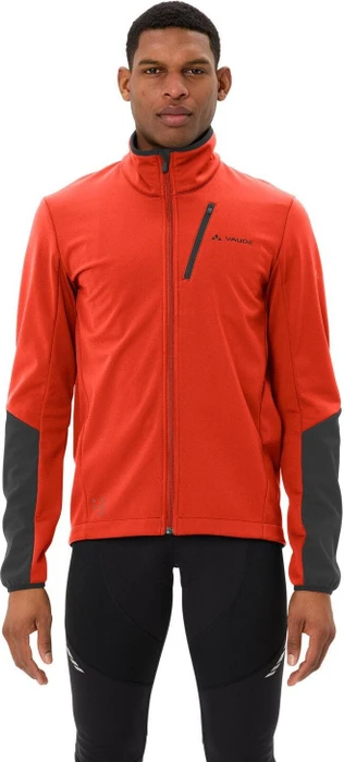 Vaude Matera II Softshell Fahrradjacke glowing red (Herren)