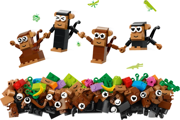 LEGO Classic - Affen Kreativ-Bauset