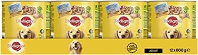 Pedigree mit 3 Sorten Geflügel in Pastete, 9.60kg (12x 800g)