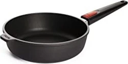 Woll nowo Titanium Induction Hochrandpfanne mit abnehmbarem Griff 24cm 2.5l
