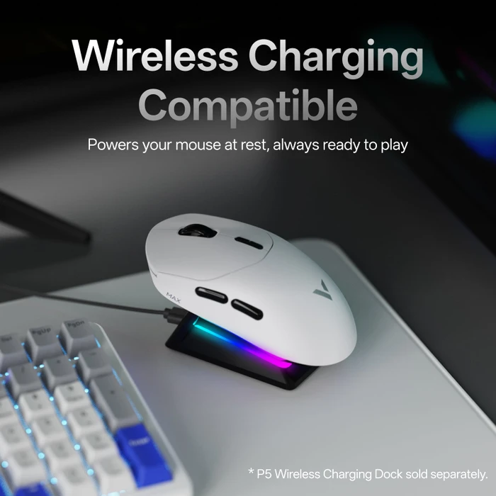 Rapoo VT2 Max Gen-2 8K Wireless Gaming Mouse schwarz, USB