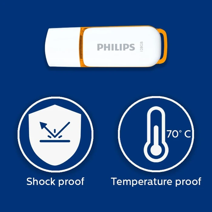 Philips Snow Edition 128GB, USB-A, USB 2.0, 3er-Pack