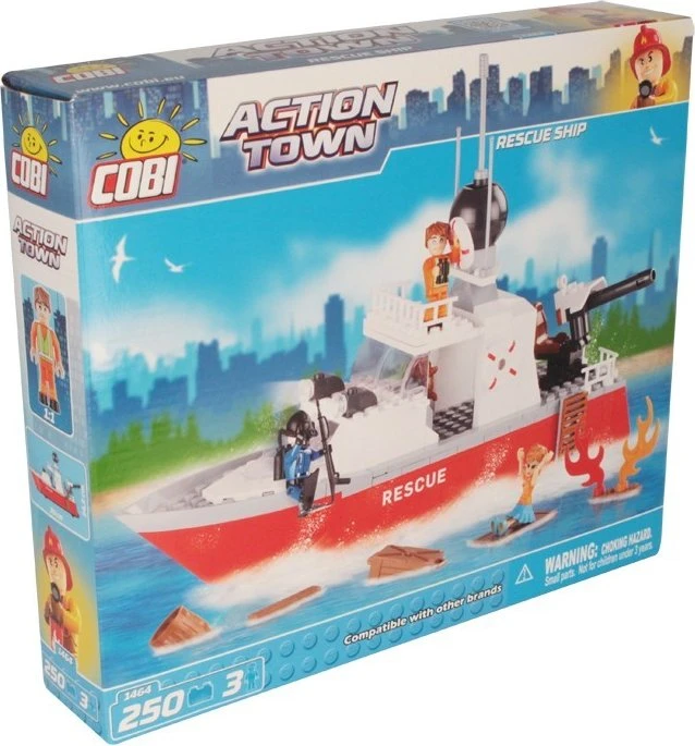 Cobi Action Town Rescue Ship
