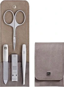 Zwilling Taschen-Etui Maniküre/Pediküre-Set taupe