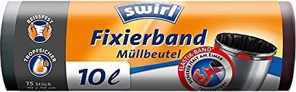 Swirl Fixierband Müllbeutel