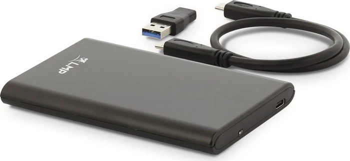 LMP DataMobile Festplattengehäuse, schwarz, 2.5", USB-C 3.1