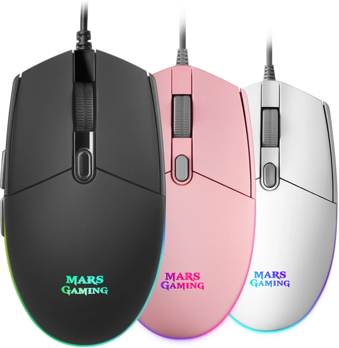 Mars Gaming MMG weiß, USB