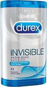 Durex Invisible Regular Fit extra sensitiv