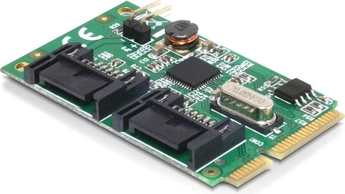 DeLOCK 2x SATA 6Gb/s, PCIe Mini Card