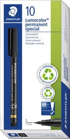Staedtler Lumocolor special 319 permanent S schwarz, 10er-Pack