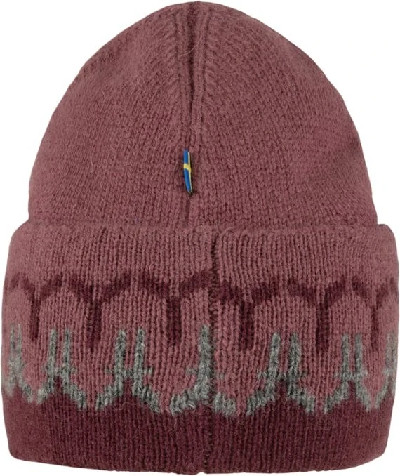 Fjällräven Övik Path Knit Beanie dark garnet/mesa purple