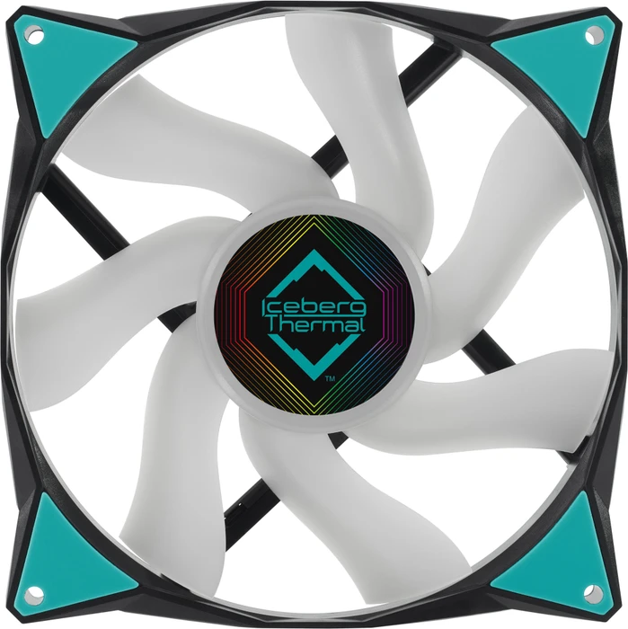 Iceberg Thermal IceGALE ARGB, Black, 140mm
