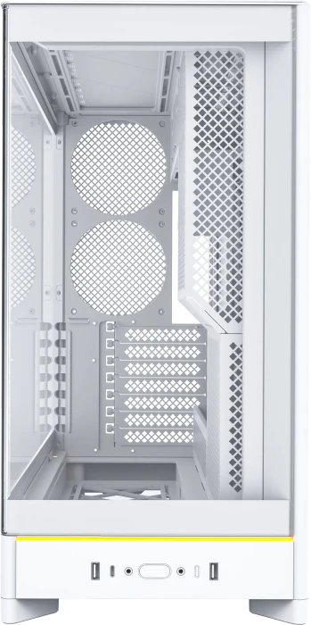 Montech HS02 White, Glasfenster