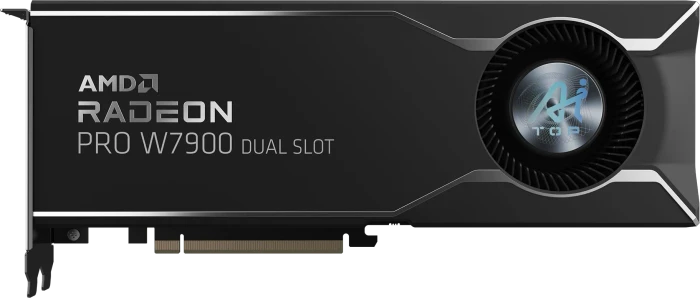 GIGABYTE Radeon PRO W7900 Dual Slot AI TOP 48G, 48GB GDDR6, 3x DP, mDP