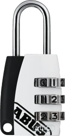 ABUS 155/20 weiß, Zahlenschloss