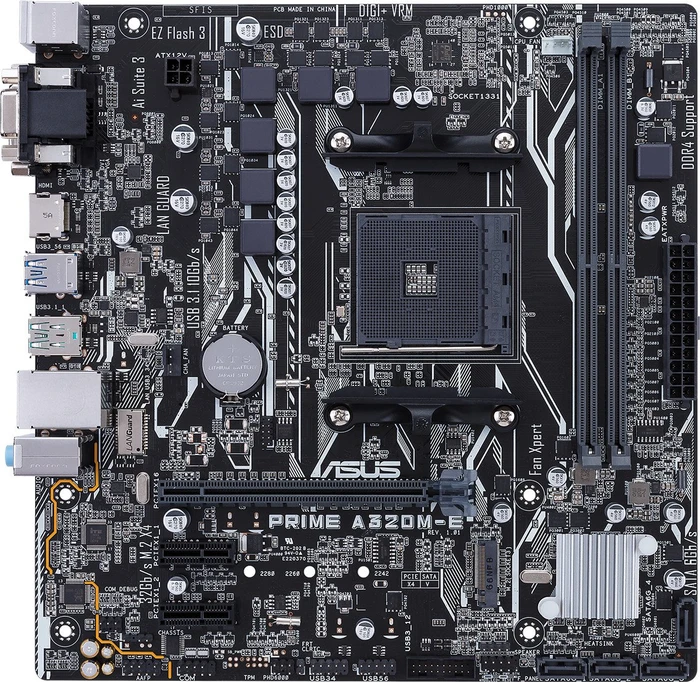 ASUS Prime A320M-E (AMD AM4)