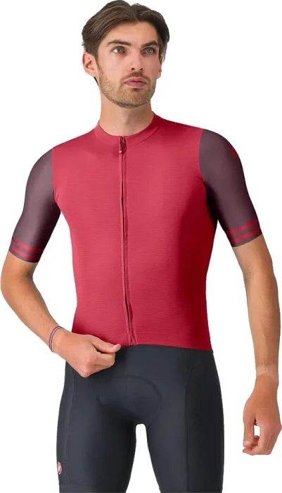 Castelli Prologo Lite 2 Trikot kurzarm rich red/bordeaux (Herren)