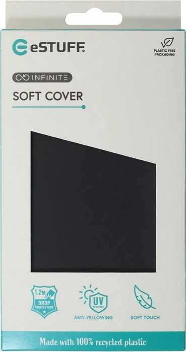 eSTUFF Infinite Vienna TPU Cover für Apple iPhone 15 Pro schwarz