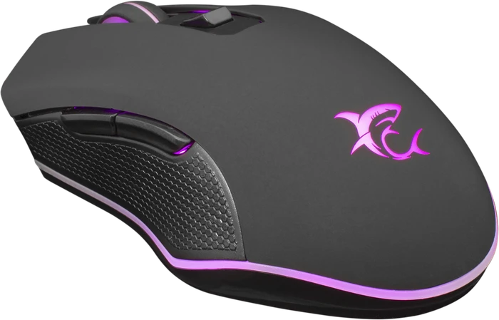 White Shark Cyrus Gaming Mouse schwarz, USB