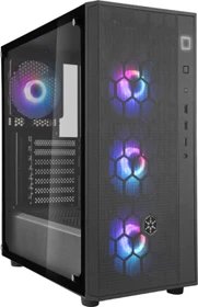 SilverStone Fara R1 Pro, schwarz, Glasfenster (SST-FAR1B-PRO)
