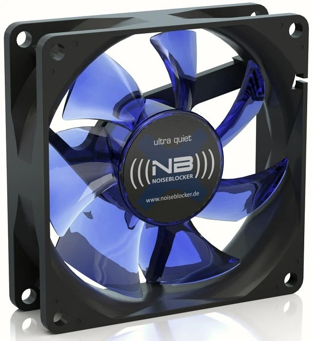 Noiseblocker NB-BlackSilentFan X1 Rev. 3.0, 80mm