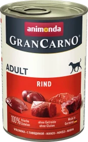 animonda GranCarno Adult Rind, 4.80kg (12x 400g)