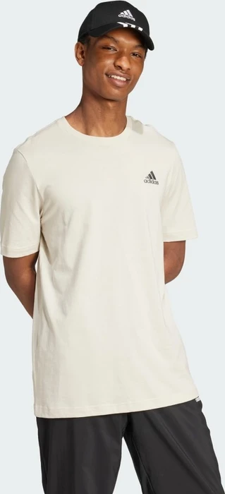 adidas Essentials Single Jersey Embroidered Small Logo T-Shirt kurzarm alumina (Herren)