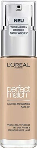 L'Oréal Perfect Match Foundation 2R/2C rose vanilla, 30ml