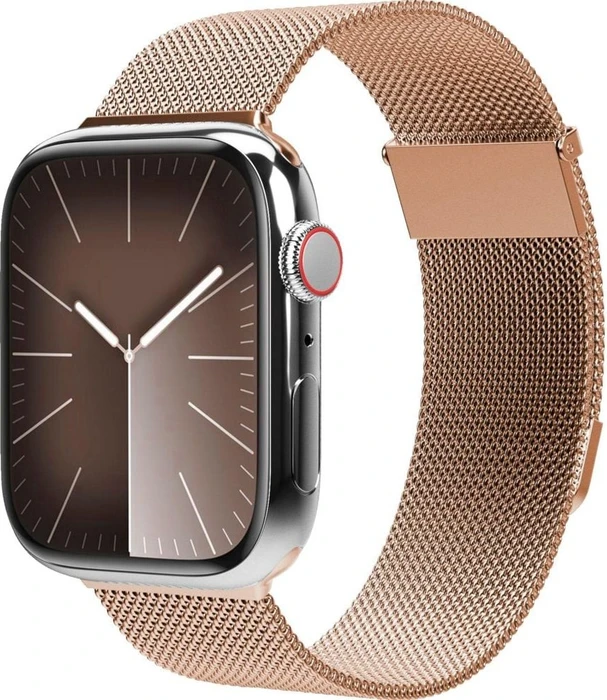Vonmählen Milanaise-Armband für Apple Watch Ultra 49mm rosegold