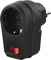 Hama Steckdosenadapter mit Schalter, 1-fach, schwarz Vorschaubild