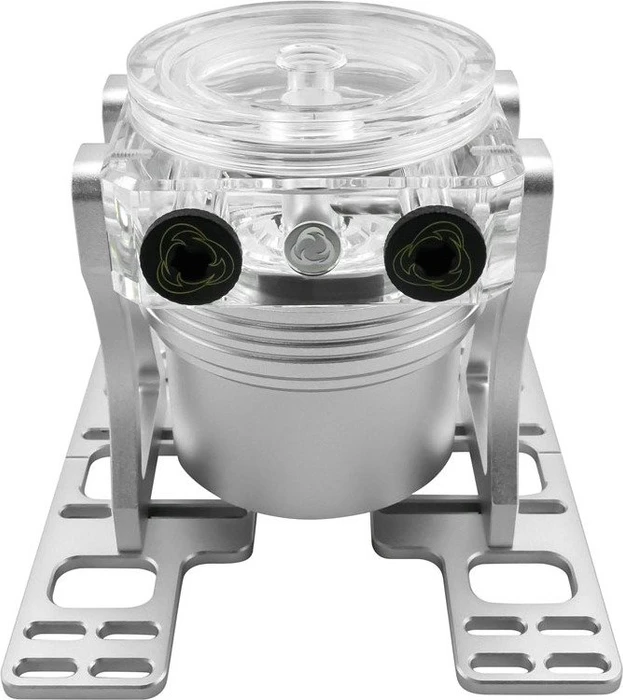 Singularity Computers Protium Vertical Pump Mount, D5, Silver, vertikale Halterung für Pumpen