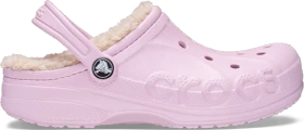 Crocs Baya Lined Clog ballerina pink/winter white (Junior)