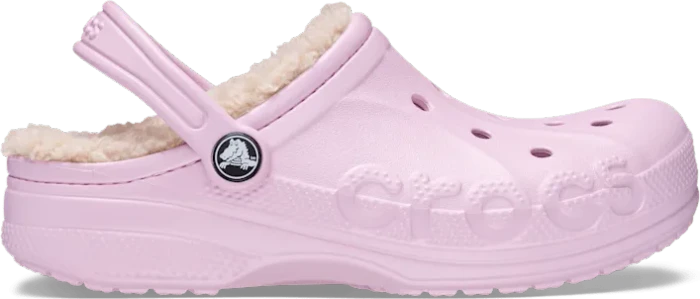 Crocs Baya Lined Clog ballerina pink/winter white (Junior)