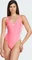 adidas Adicolor 3-Streifen Badeanzug lucid pink/white (Damen) Vorschaubild
