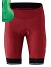 Gonso Sitivo Fahrradhose kurz pomegranate juice/bright green (Damen)
