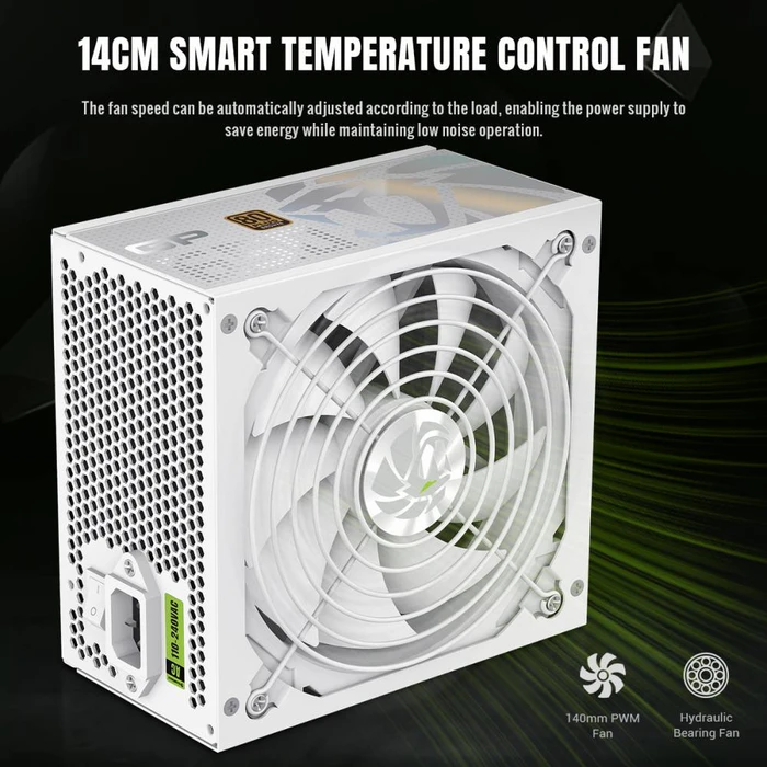 GameMax GP Bronze 650B WH weiß 650W, ATX 3.1