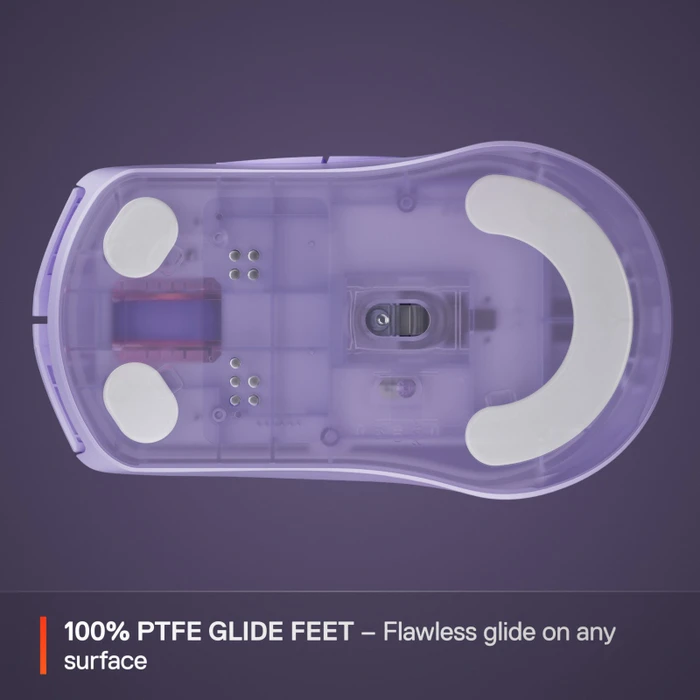 SteelSeries Rival 3 Wireless Gen 2, violett, USB/Bluetooth