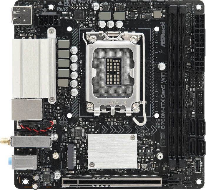 ASRock B760M-ITX Gen5 WiFi (Intel 1700)