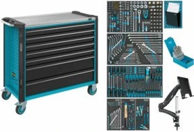 Hazet 179NXXL-7/342 Assistent Werkzeugwagen bestückt inkl. 342-tlg. Zubehör