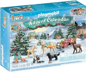 playmobil Horses of Waterfall - Adventskalender Weihnachtliche Schlittenfahrt