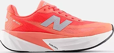 New Balance FuelCell Rebel v5 urgent red/white/silver metallic (Damen)