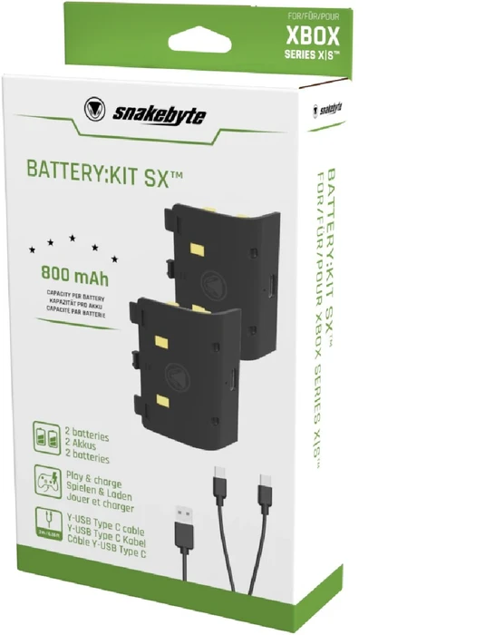Snakebyte Battery:Kit SX Akku schwarz (Xbox SX)