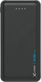 XLayer Powerbank Micro 20000mAh schwarz